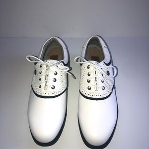 White Ashworth Golf Shoe, Size 8